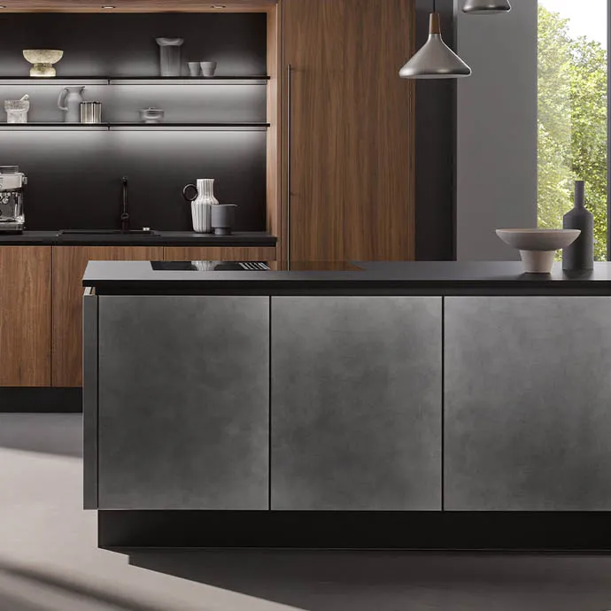 harmonijne połącznie materiałów i kolorów